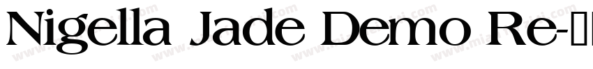 Nigella Jade Demo Re字体转换